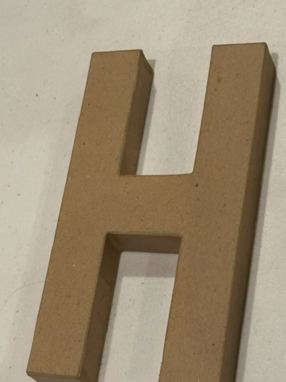 NEW Lot of TWELVE (12) Hobby Lobby Paper Mache Letters- 8 1/2
